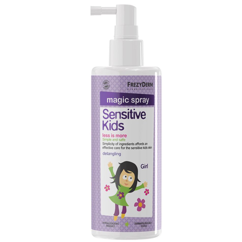 Frezyderm Sensitive Kids Magic Spray for Girls Αρωματική λοσιόν για Ξέμπλεγμα Μαλλιών, 150ml