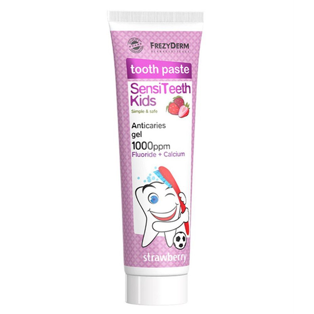 Frezyderm SensiTeeth Kids Tooth Paste Παιδική Οδοντόκρεμα 1.000ppm, 50ml