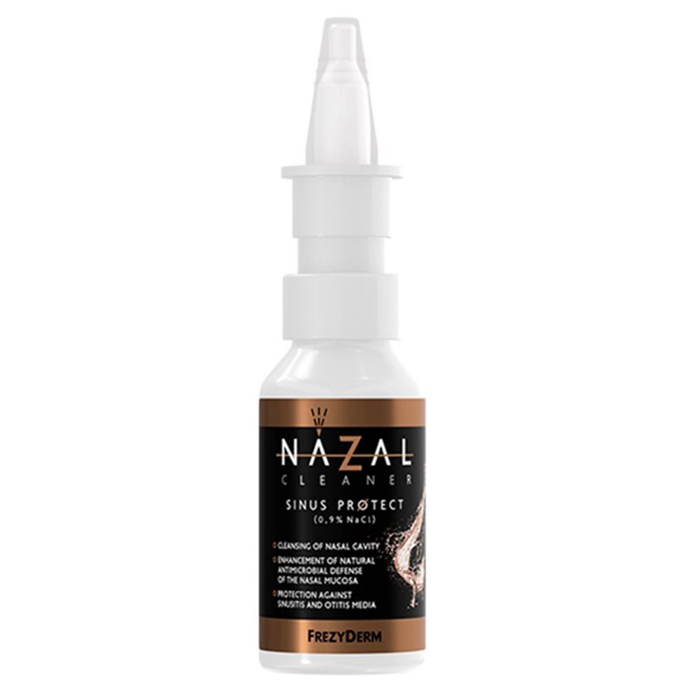 Frezyderm Nazal Cleaner Sinus Protect για Ανακούφιση από Ιγμορίτιδα & Ωτίτιδα Υπέρτονο Αλατούχο Διάλυμα 0,9% NaCl, 30ml