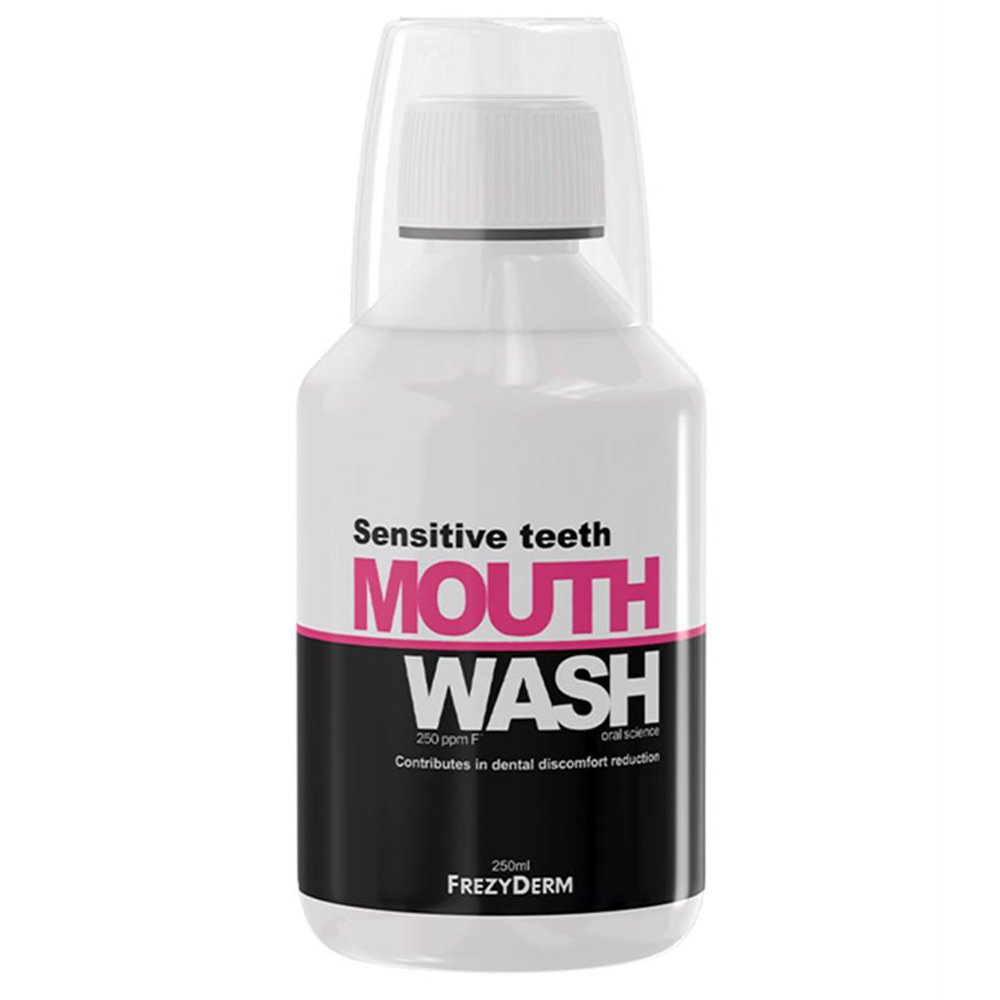 Frezyderm Sensitive Teeth Mouthwash Στοματικό Διάλυμα για τα Ευαίσθητα Δόντια, 250ml