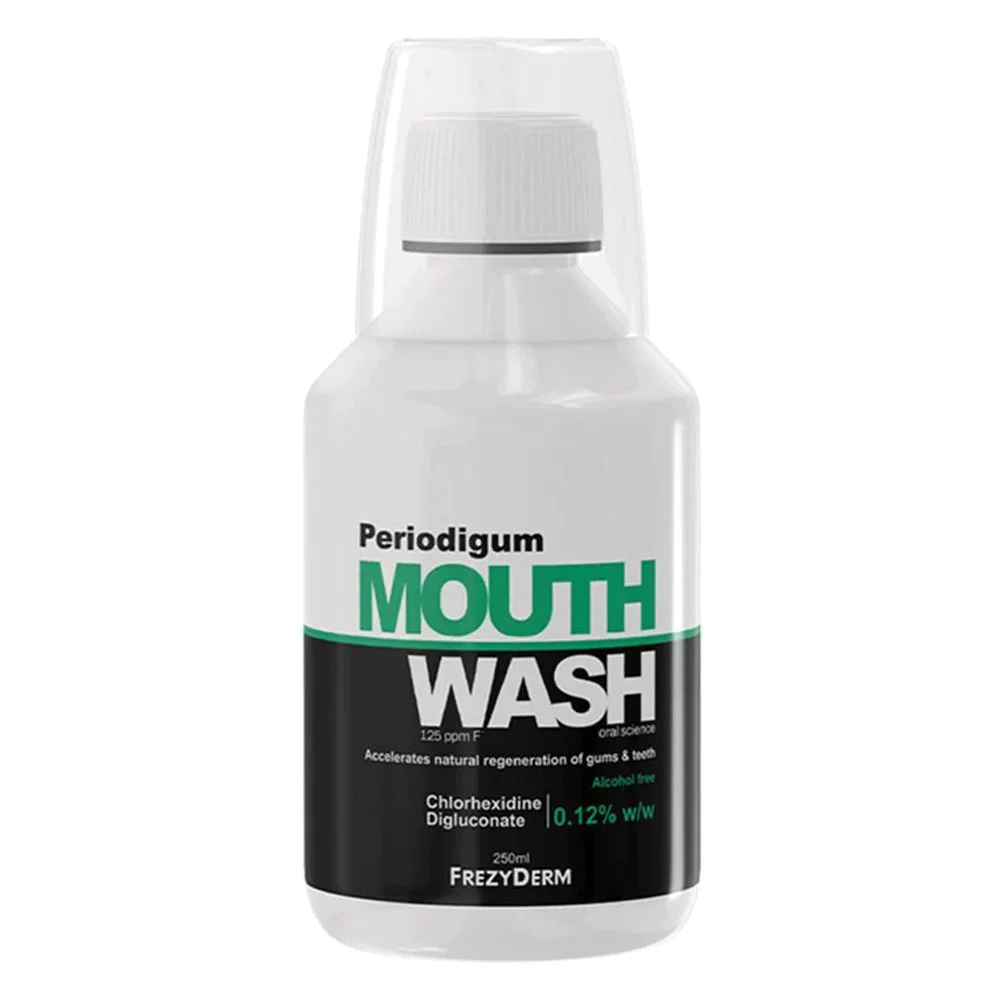 Frezyderm Periodigum Mouthwash Στοματικό Διάλυμα κατά της Περιοδοντίτιδας, 250ml Frezyderm Periodigum Mouthwash Στοματικό Διάλυμα κατά της Περιοδοντίτιδας, 250ml