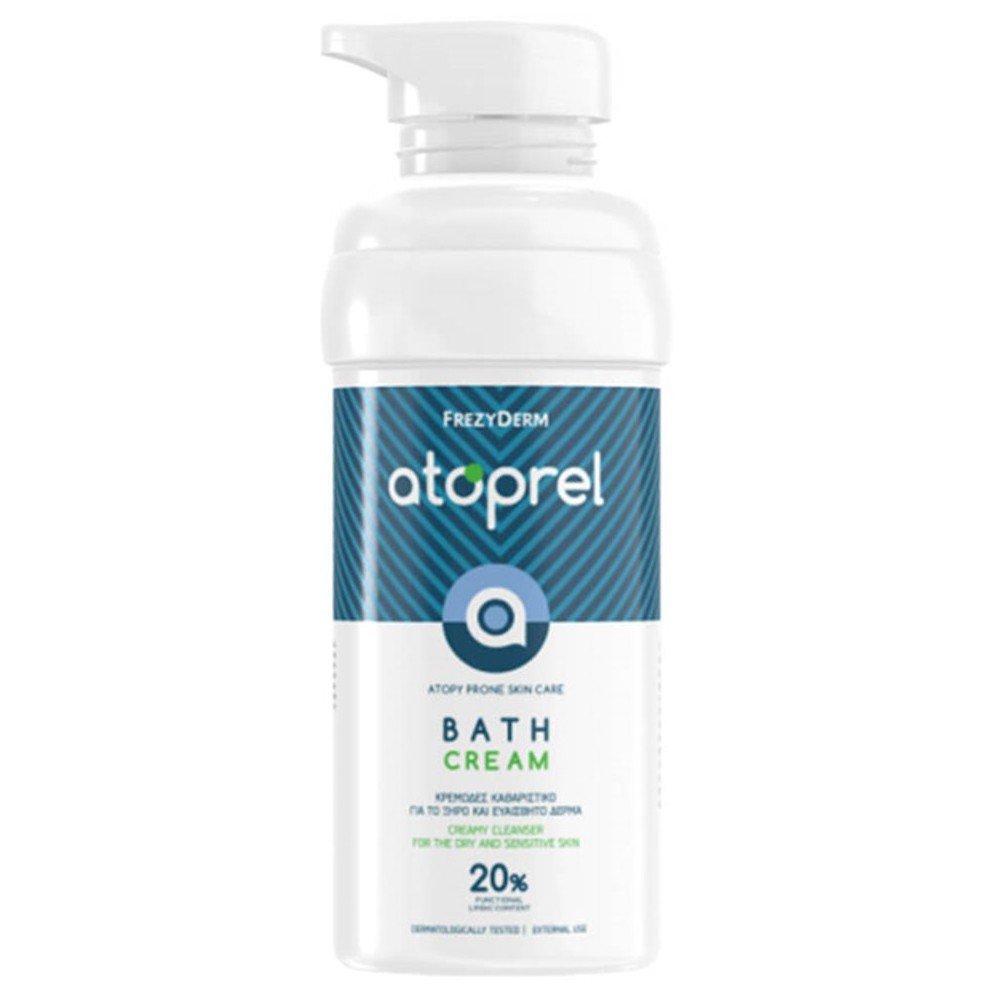 Frezyderm Atoprel Bath Cream Κρεμώδες Καθαριστικό Για Το Ξηρό & Ευαίσθητο Δέρμα, 300ml