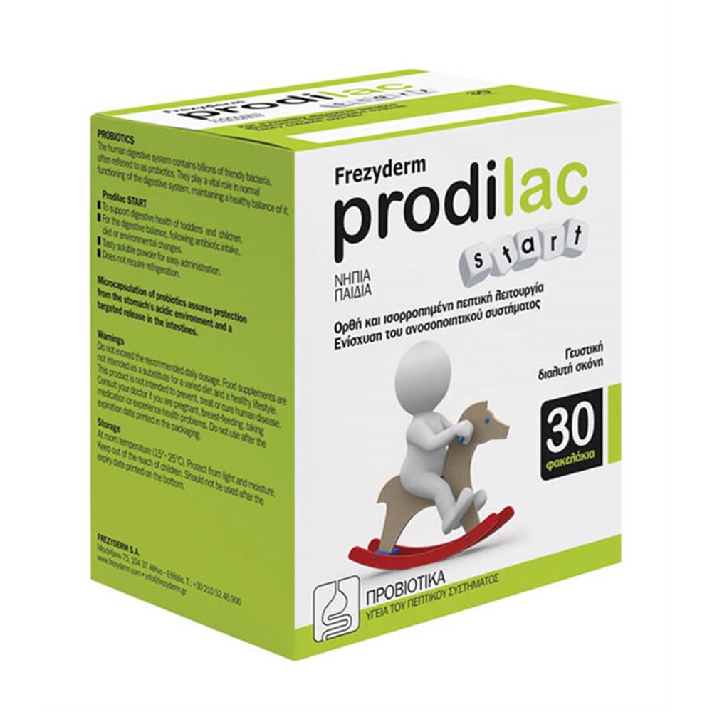 Frezyderm Prodilac Start Συμπλήρωμα Διατροφής για την Εντερική χλωρίδα, 30 φακελίσκοι
