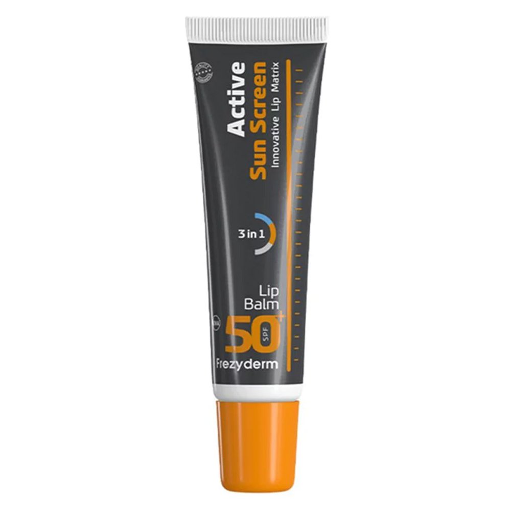 Frezyderm Active Sun Screen Lip Balm SPF 50+ Aντηλιακή Προστασία Χειλιών, 15ml