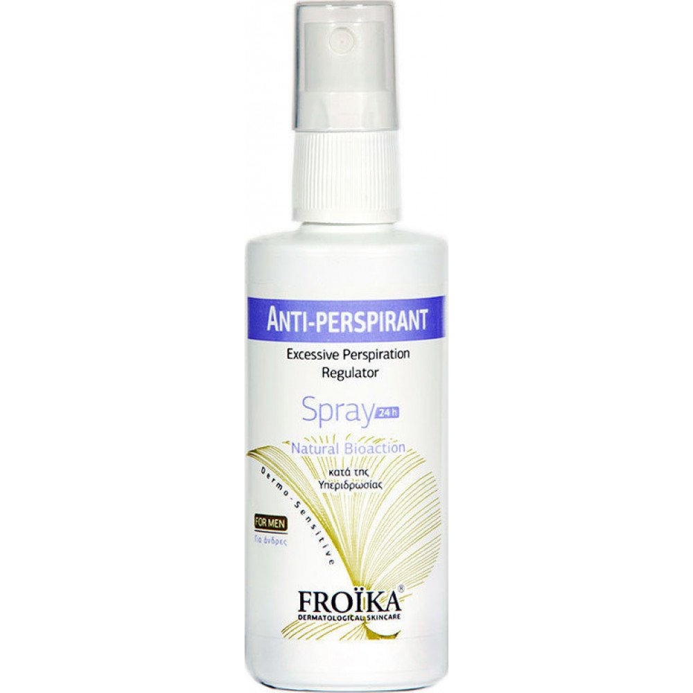 Froika Antiperspirant Spray For Men Αντρικό Αποσμητικό - Αντιιδρωτικό, 60ml
