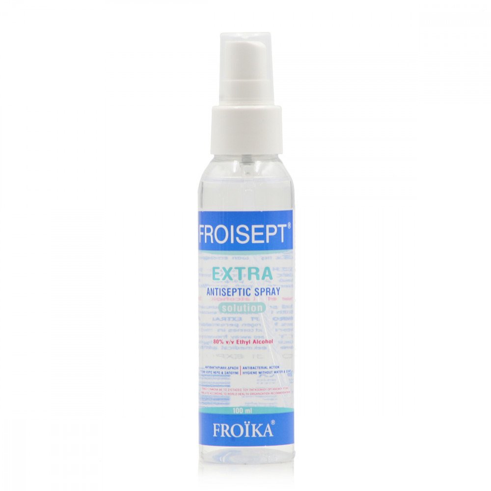 Froika Froisept Extra Antiseptic Spray Solution 80%, 100ml