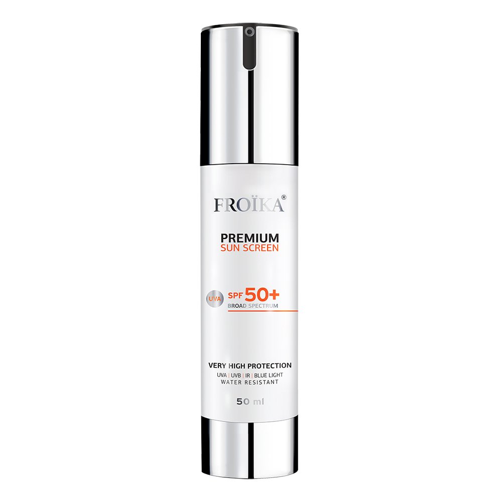 Froika Premium Sunscreen SPF50 Αντιηλιακή Κρέμα Προσώπου, 50ml