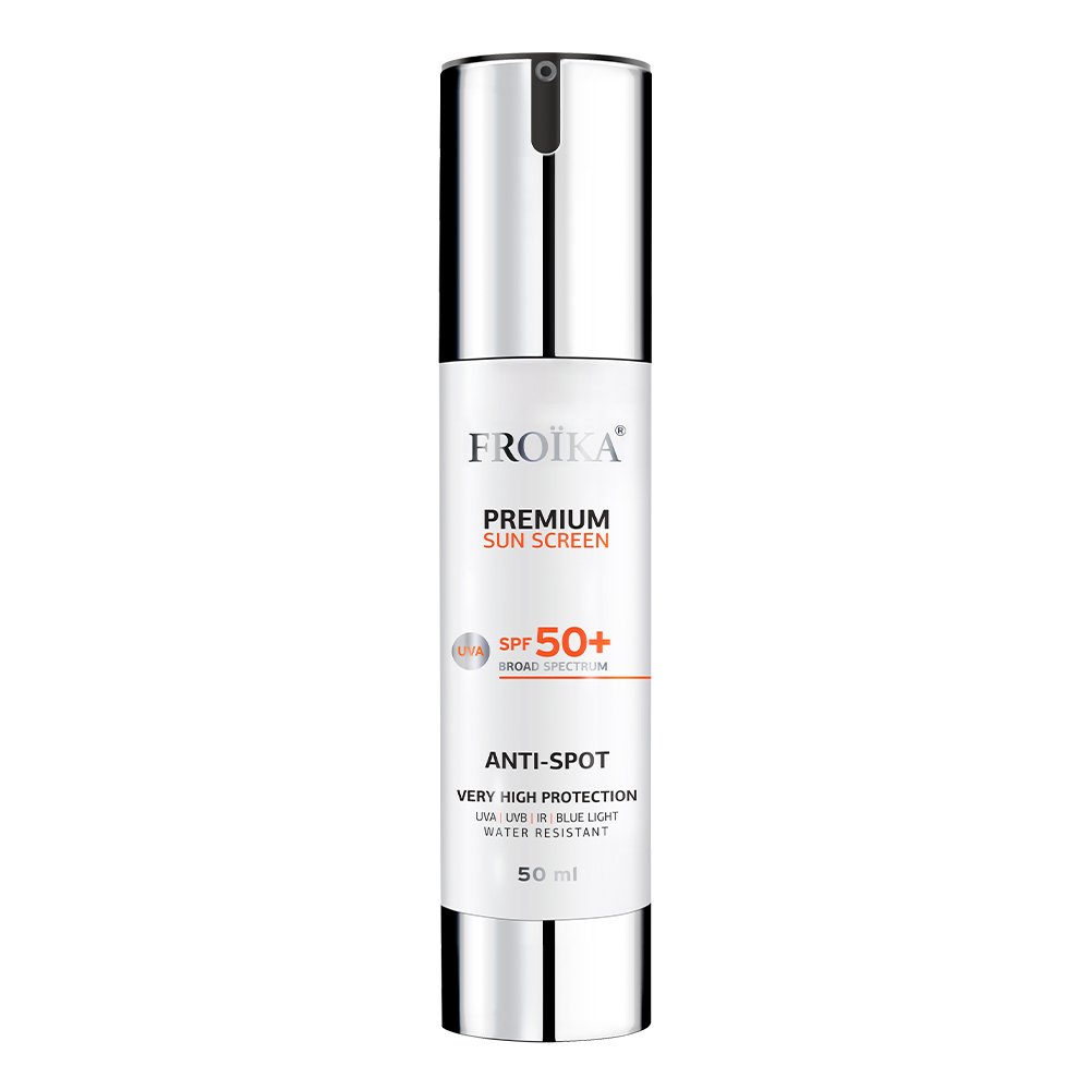 Froika Premium Sunscreen Anti-Spot SPF50 Αντιηλιακή Κρέμα Προσώπου Με Λευκαντική Δράση, 50ml