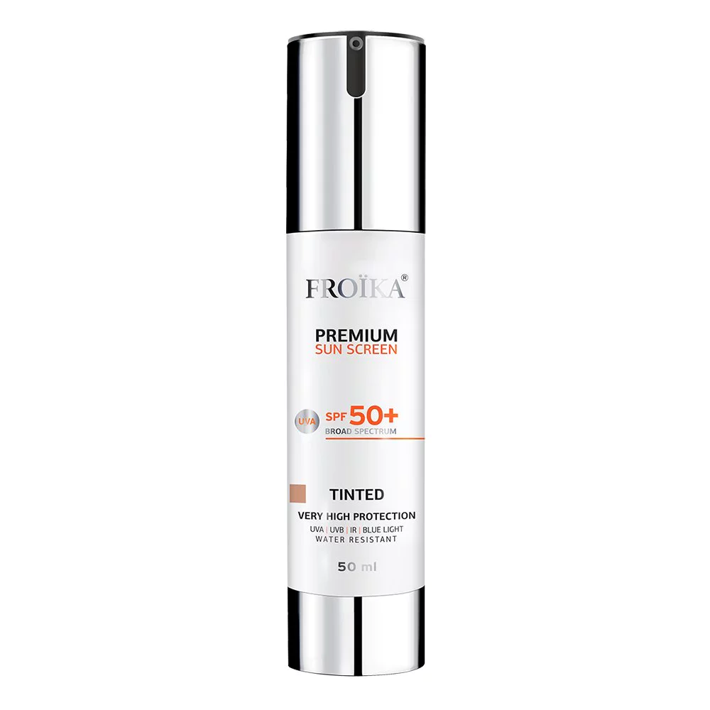 Froika Premium Sunscreen Tinted SPF50 Αντιηλιακή Κρέμα Προσώπου Με Χρώμα, 50ml Froika Premium Sunscreen Tinted SPF50 Αντιηλιακή Κρέμα Προσώπου Με Χρώμα, 50ml