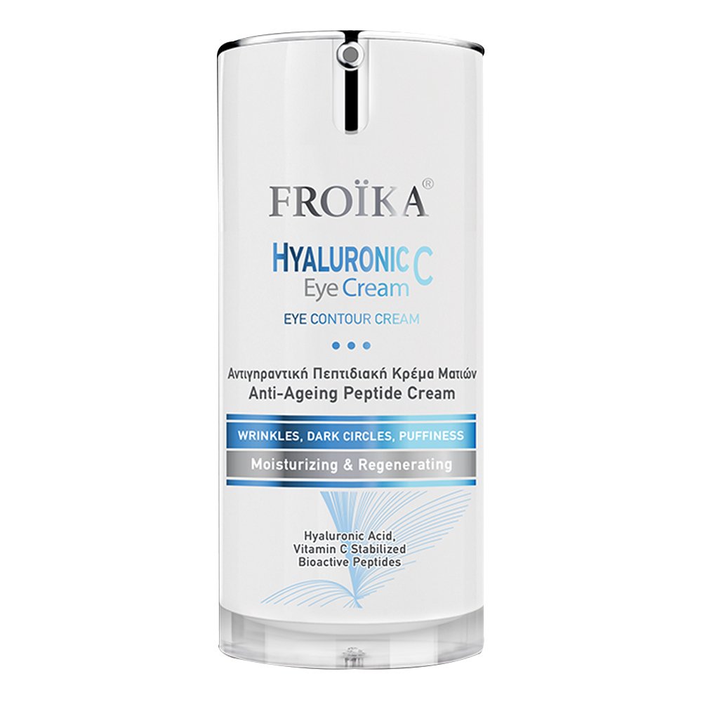 Froika Hyaluronic C Eye Cream Αντιγηραντική Κρέμα Ματιών, 15ml