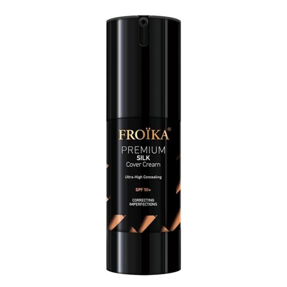 Froika Premium Silk Cover Cream Spf50 Αδιάβροχη Έγχρωμη Κρέμα, 30ml