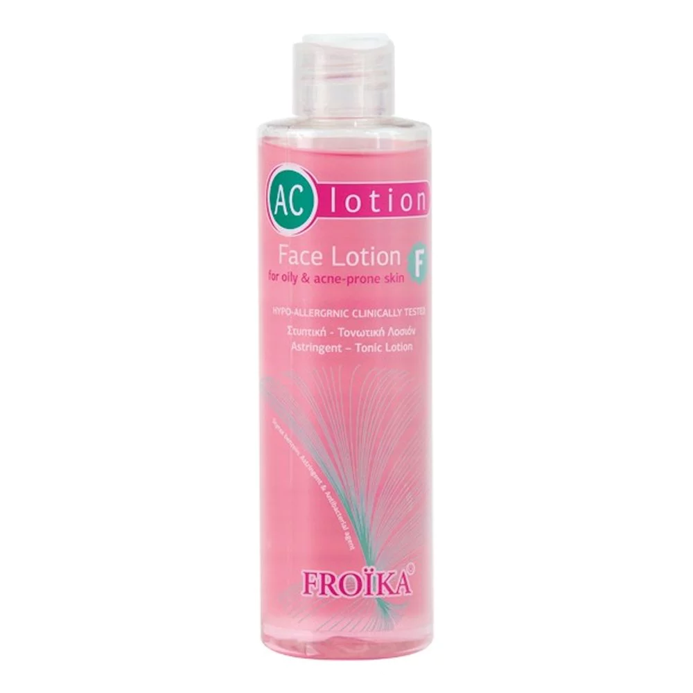 Froika AC Face Lotion F Στυπτκή Αντιμικροβιακή Λοσιόν Καθαρισμού & Τόνωσης, 200ml