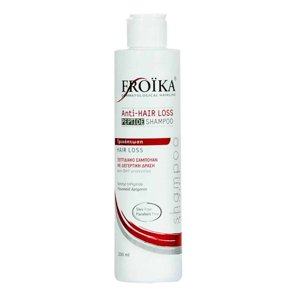 Froika Anti-Hair Loss Shampoo Πεπτιδιακό Σαμπουάν για Λεπτά Αδύναμα Μαλλιά με Τάση Τριχόπτωσης, 200ml