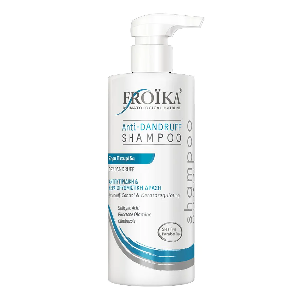 Froika Anti-Dandruff Σαμπουάν για Ξηρή Πιτυρίδα, 400ml Froika Anti-Dandruff Σαμπουάν για Ξηρή Πιτυρίδα, 400ml