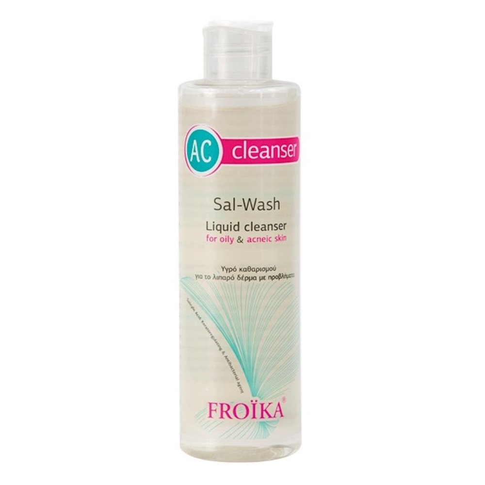 Froika AC Sal Wash Cleanser Υγρό Καθαρισμού-Λιπαρό Δέρμα Με Προβλήματα, 200ml