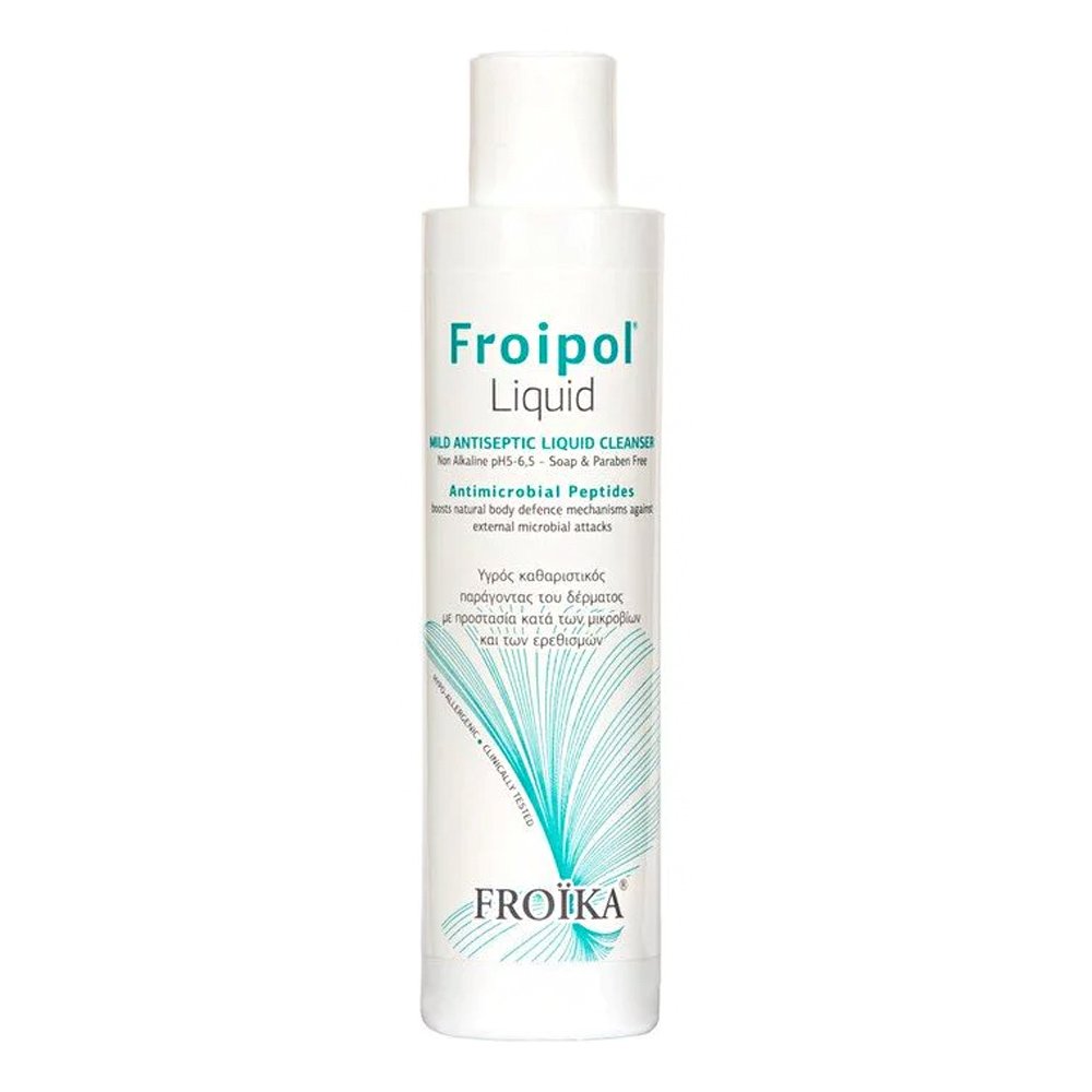 Froika Froipol Liquid Antiseptic Cleanser Καθαριστικό Προσώπου και Σώματος, 200ml