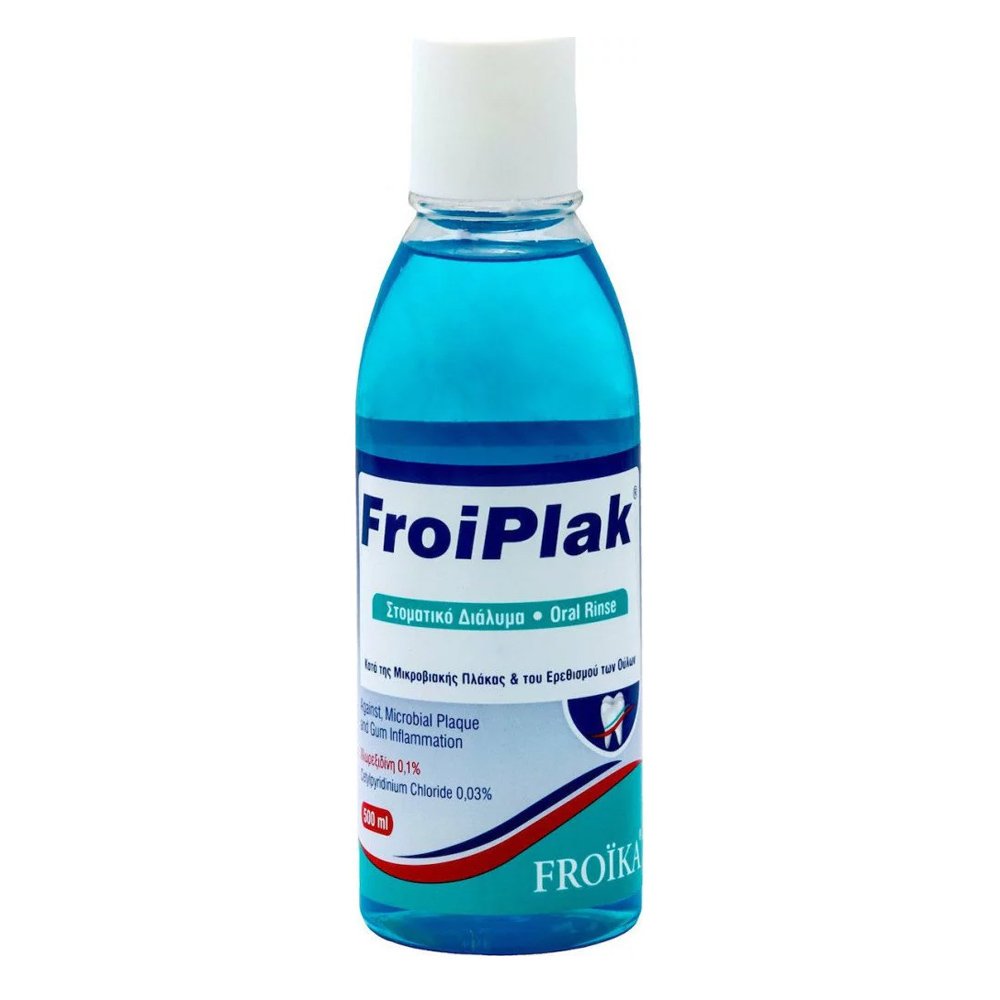 Froika Froiplak Mouthwash 0,12% Διάλυμα κατά της Μικροβιακής Πλάκας & του Ερεθισμού των Ούλων, 250ml