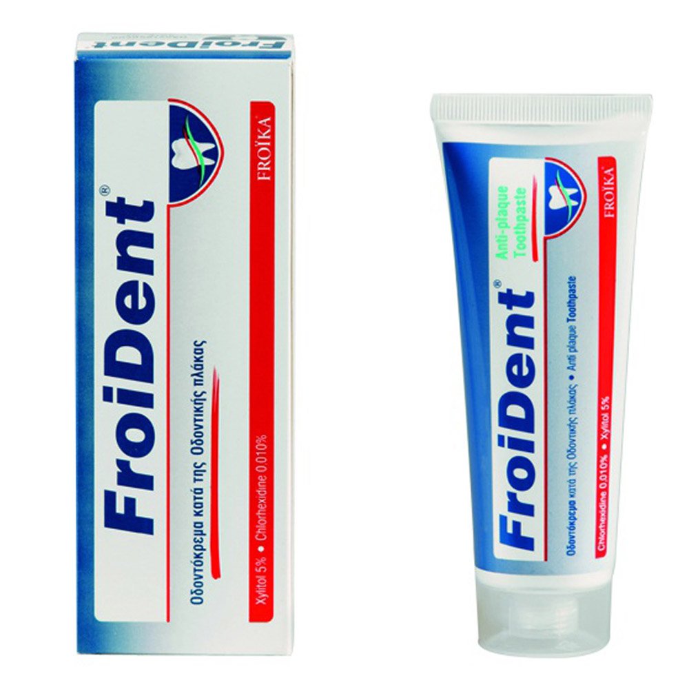 Froika Froident Toothpaste Αντιβακτηριακή Οδοντόκρεμα κατά της Οδοντικής Πλάκας, 75ml