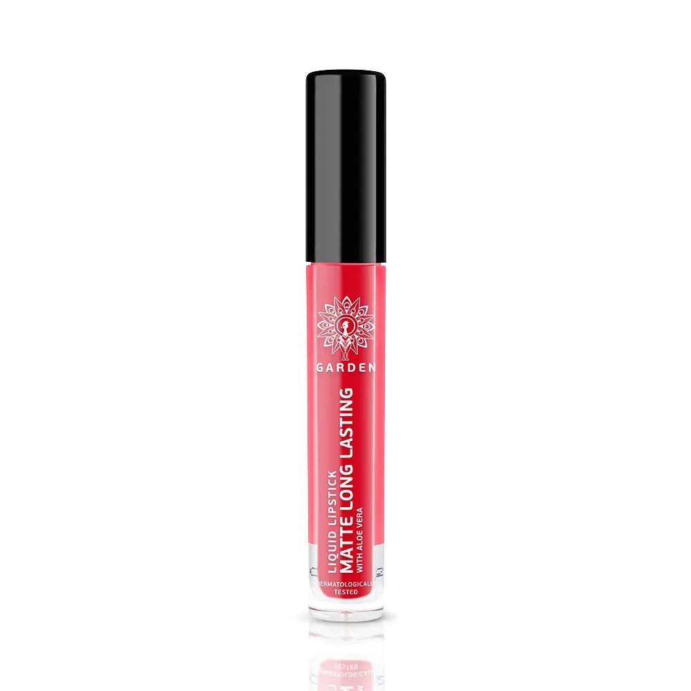 Garden Liquid Matte Lipstick Υγρό Ματ Κραγιόν Μεγάλης Διάρκειας Νο 05 Glorious Red, 4ml