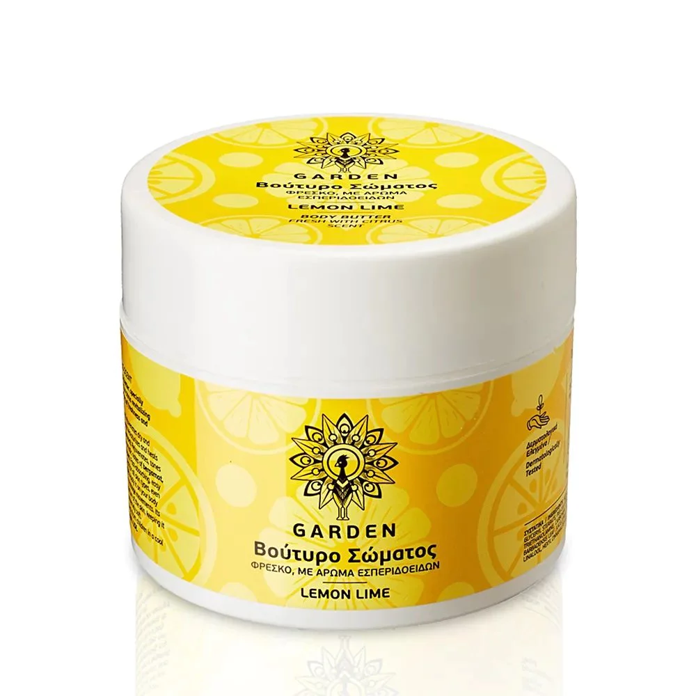 Garden Body Butter Lemon Lime Βούτυρο Σώματος με Άρωμα Εσπεριδοειδών, 200ml Garden Body Butter Lemon Lime Βούτυρο Σώματος με Άρωμα Εσπεριδοειδών, 200ml