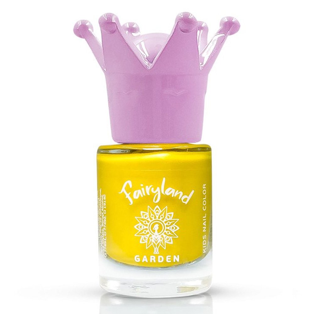 Garden Fairyland Παιδικό Βερνίκι Νυχιών Kids Nail Polish Yellow Jiny 3, 7.5ml