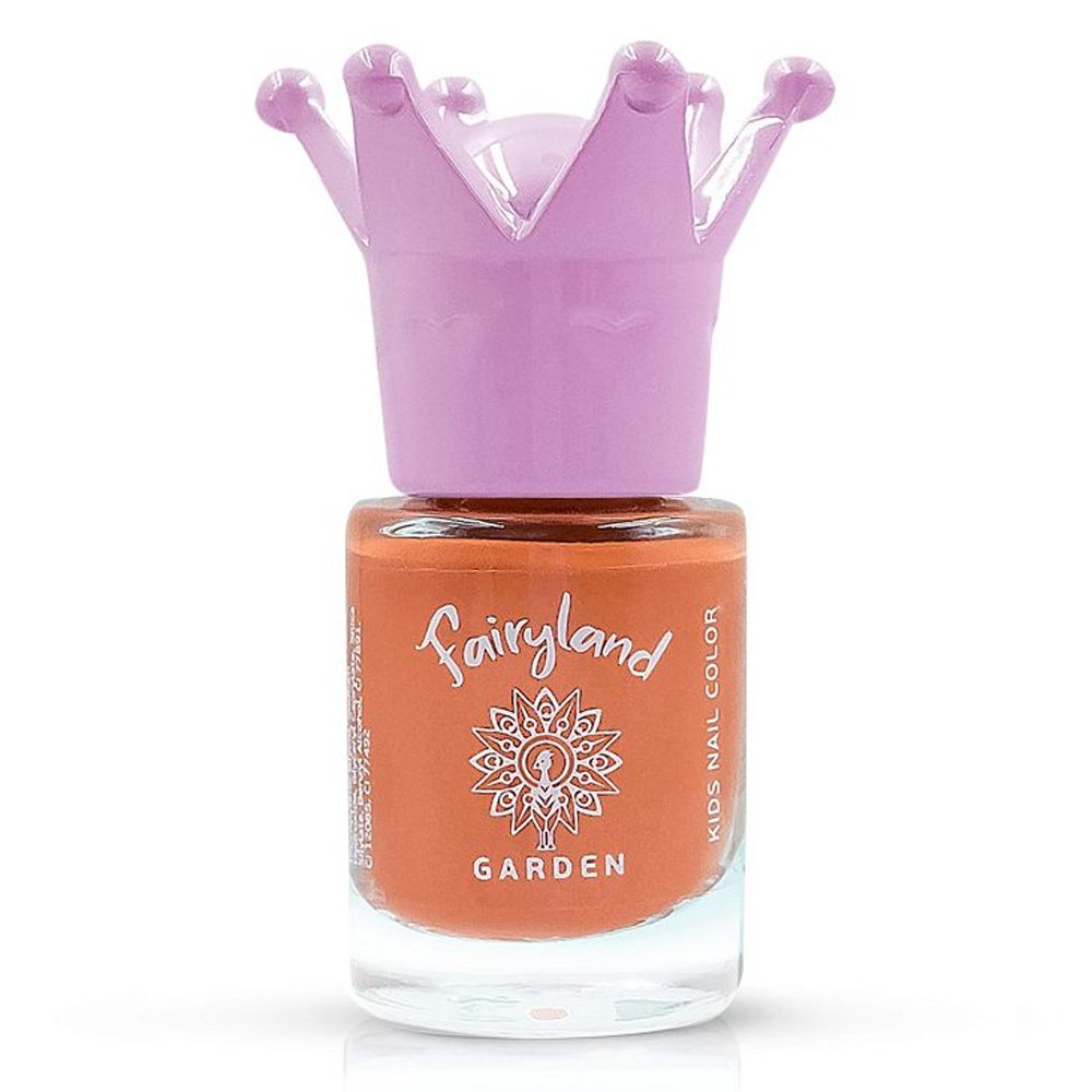 Garden Fairyland Παιδικό Βερνίκι Νυχιών Kids Nail Polish Orange Rosy 2, 7.5ml