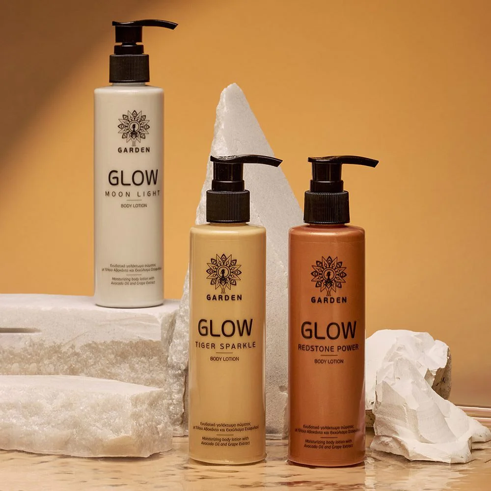 Garden Glow Tiger Sparkle Body Lotion Gold Shimmer Ενυδατικό Γαλάκτωμα Σώματος με Χρυσαφένια Λάμψη, 200ml Garden Glow Tiger Sparkle Body Lotion Gold Shimmer Ενυδατικό Γαλάκτωμα Σώματος με Χρυσαφένια Λάμψη, 200ml