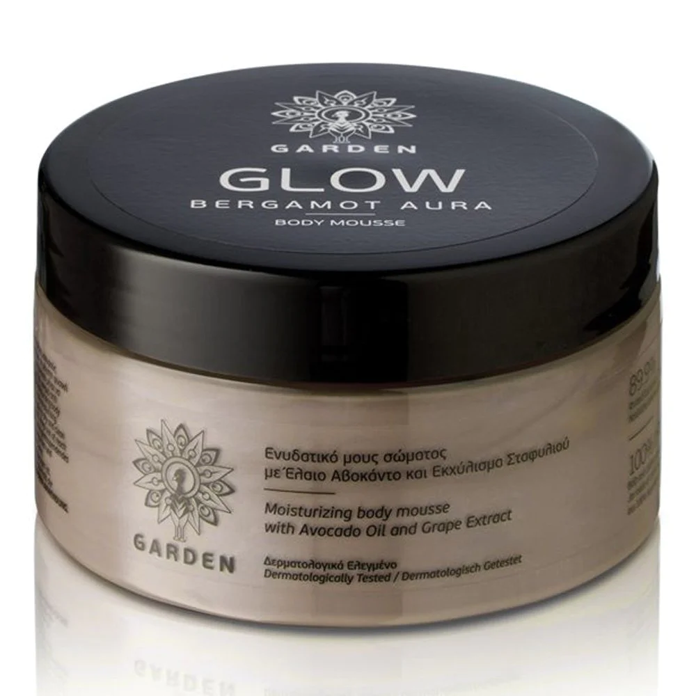 Garden Glow Bergamot Aura Body Mousse Ενυδατική Μους Σώματος με Λάμψη και Άρωμα Περγαμόντο – Αχλάδι, 200ml Garden Glow Bergamot Aura Body Mousse Ενυδατική Μους Σώματος με Λάμψη και Άρωμα Περγαμόντο – Αχλάδι, 200ml