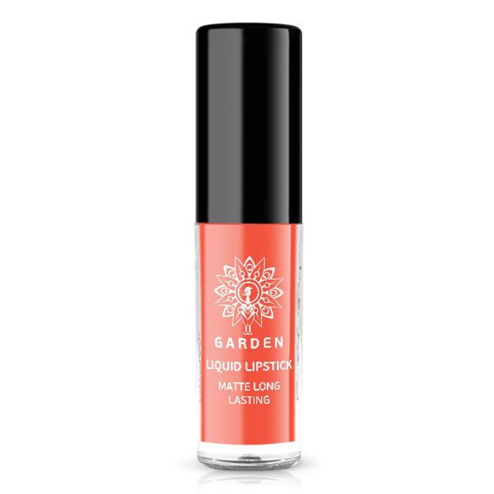 Garden Μini Liquid Lipstick Matte Mini Υγρό Ματ Κραγιόν 03 Coral Peach, 2ml