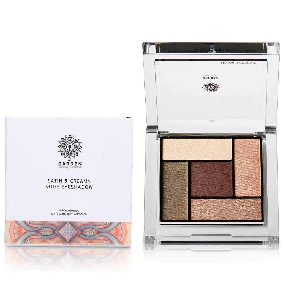Garden Satin and Creamy Nude Eyeshadow Palette Παλέτα Σκιών No3, 6gr Garden Satin and Creamy Nude Eyeshadow Palette Παλέτα Σκιών No3, 6gr
