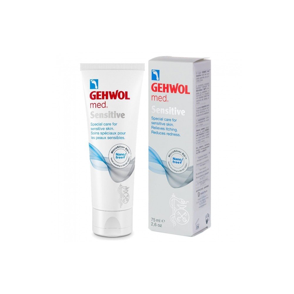 Gehwol Med Sensitive, Κρέμα Ειδικής Φροντίδας για το Ευαίσθητο Δέρμα των Ποδιών 75ml