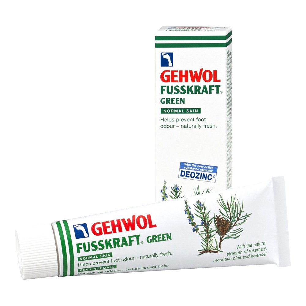 Gehwol Fusskraft Green Αντιιδρωτική & Αναζωογονητική Κρέμα Ποδιών, 75ml