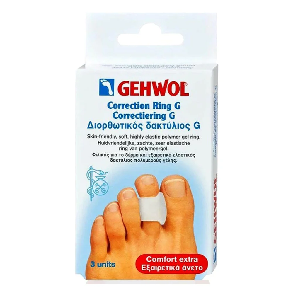Gehwol Correction Ring G Διορθωτικός Δακτύλιος Τύπου G, 3τμχ Gehwol Correction Ring G Διορθωτικός Δακτύλιος Τύπου G, 3τμχ