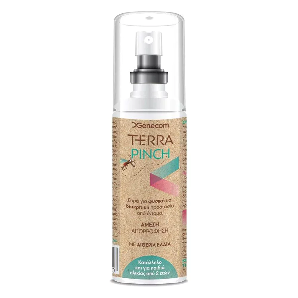 Genecom Terra Pinch Φυσική Προστασία Από Έντομα, 120ml Genecom Terra Pinch Φυσική Προστασία Από Έντομα, 120ml