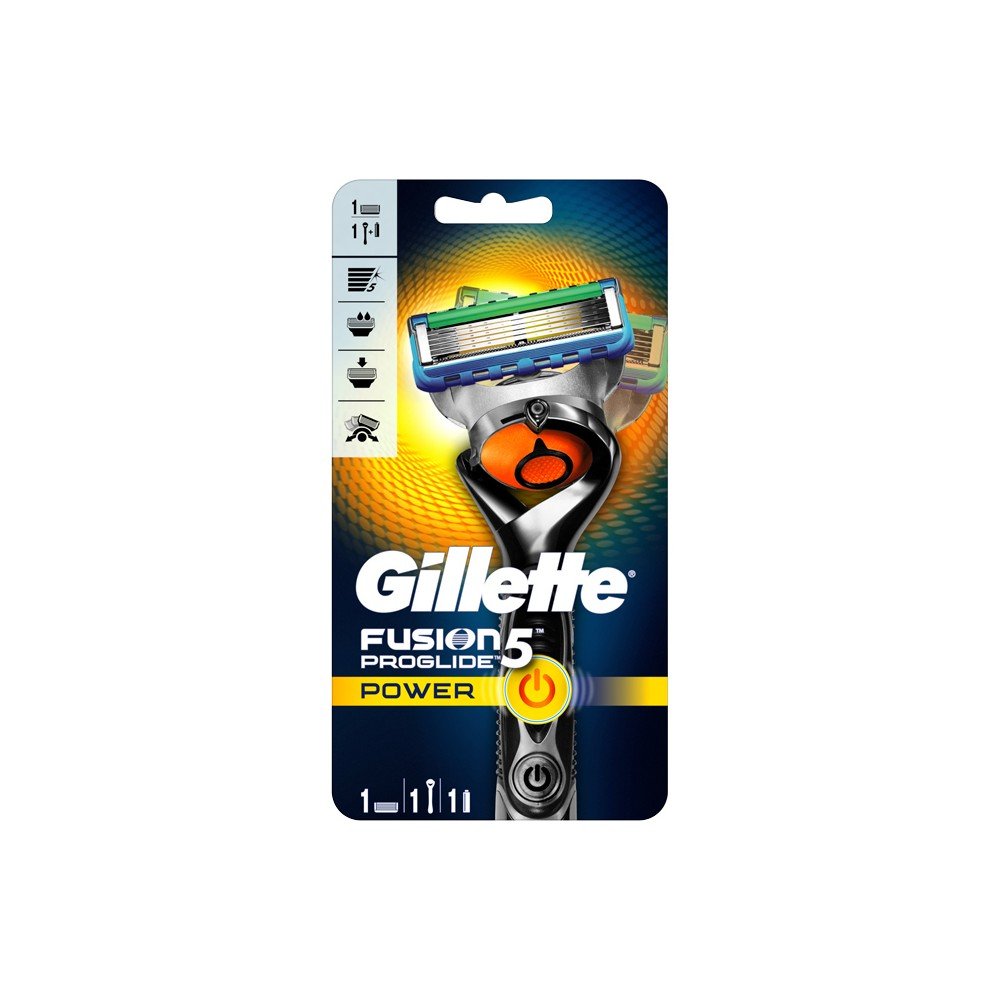 Gillette Fusion Proglide 5 Power Ξυριστική Μηχανή & 1 Ανταλλακτική Λεπίδα