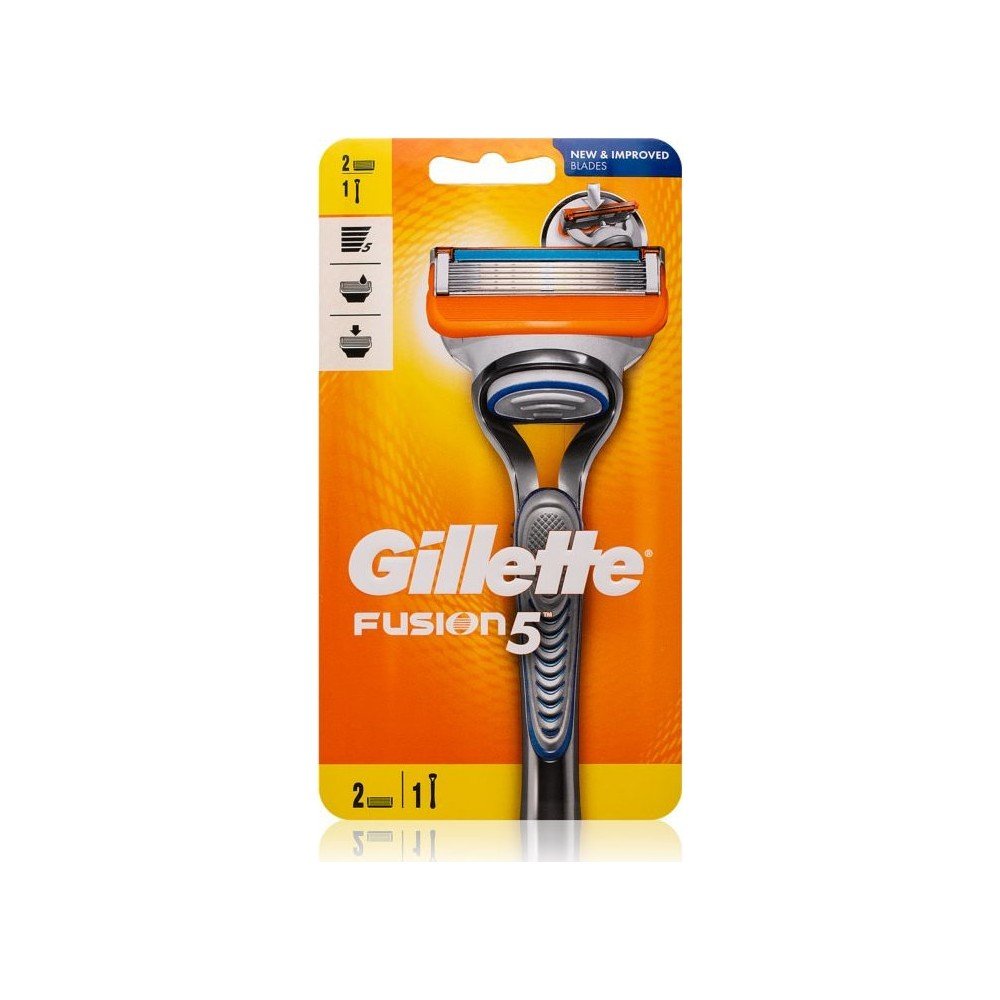 Gillette Fusion5 ξυριστική μηχανή + ανταλλακτικές λεπίδες 2 τεμ.