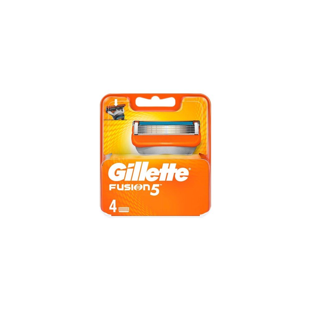 Gillette Ανταλλακτικά Fusion (4 τεμάχια)