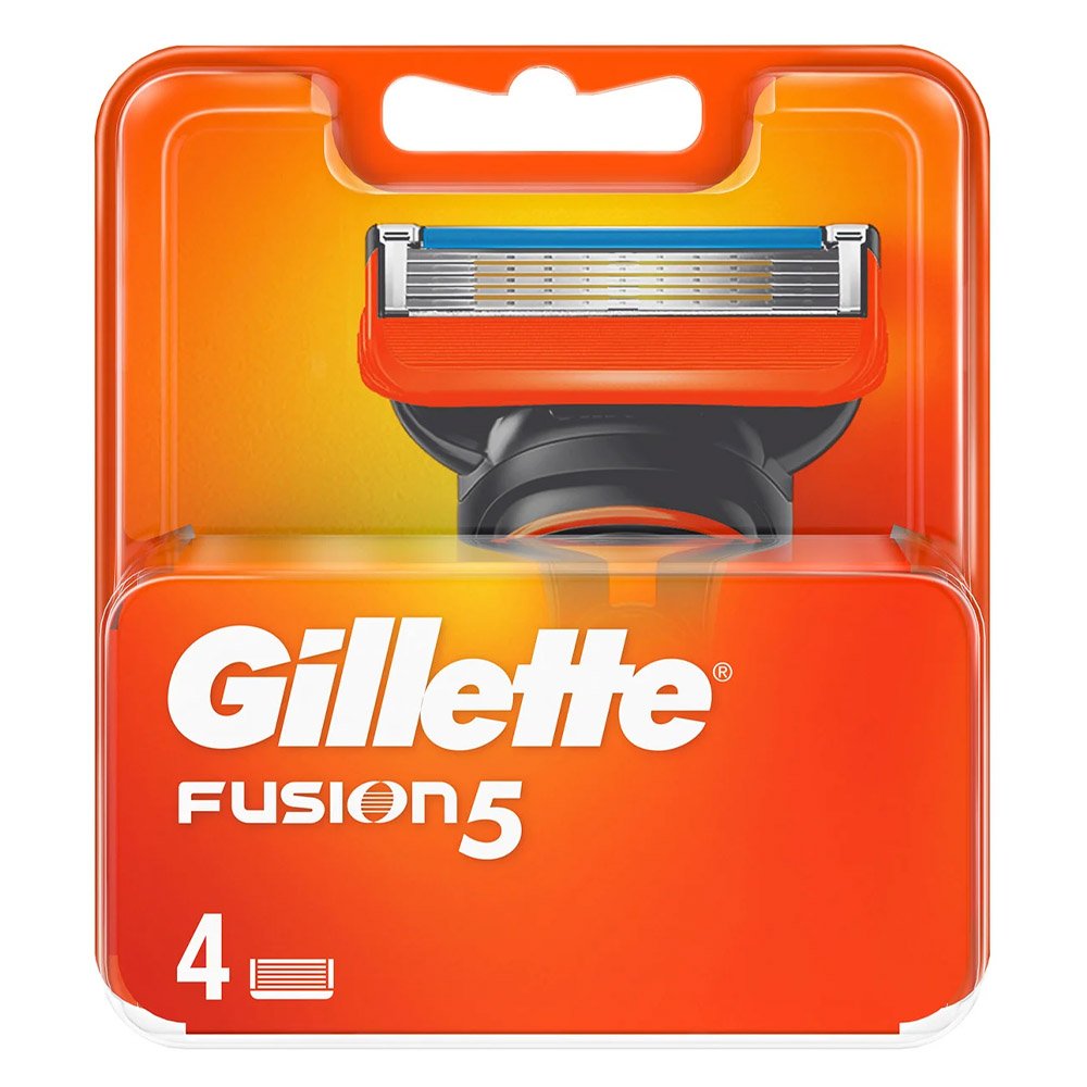 Gillette Ανταλλακτικά Fusion, 4 τμχ