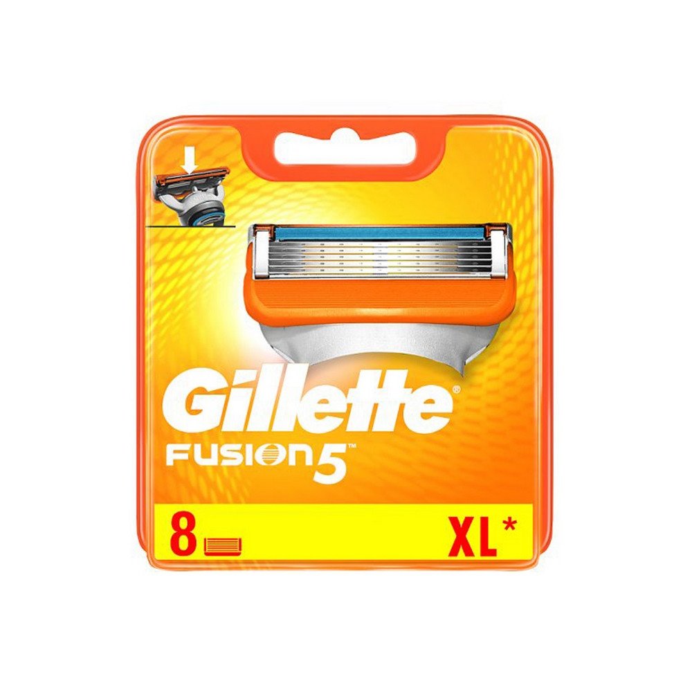 Gillette Fusion5 Ανταλλακτικές Κεφαλές Ξυρίσματος, 8τμχ