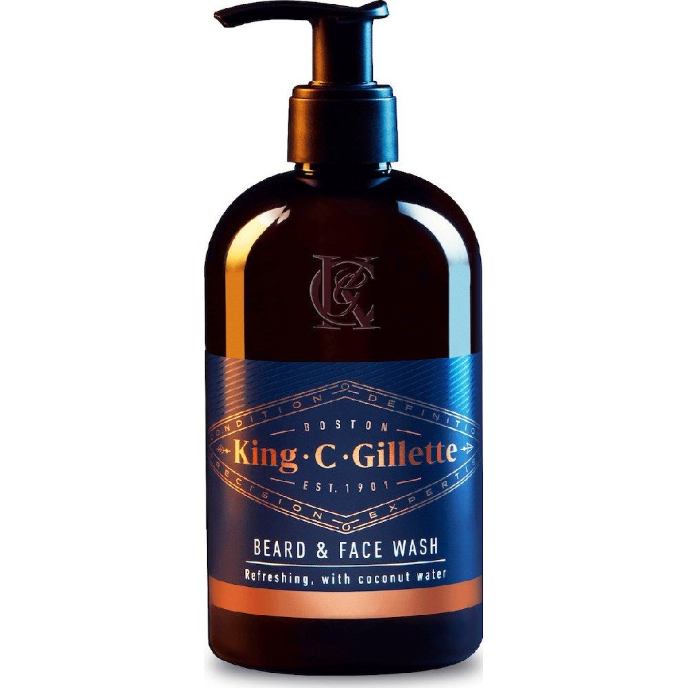 Gillette King Καθαριστικό Προσώπου & Γενειάδας 350ml