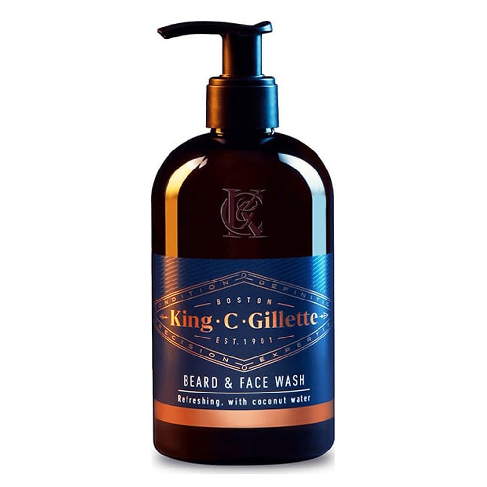 Gillette King Καθαριστικό Προσώπου & Γενειάδας, 350ml Gillette King Καθαριστικό Προσώπου & Γενειάδας, 350ml
