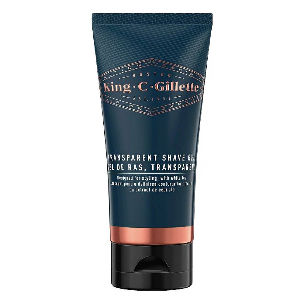 Gillette King C. Gillette Men’s Transparent Shaving Gel Ανδρικό Διάφανο Gel Ξυρίσματος, 150ml Gillette King C. Gillette Men’s Transparent Shaving Gel Ανδρικό Διάφανο Gel Ξυρίσματος, 150ml