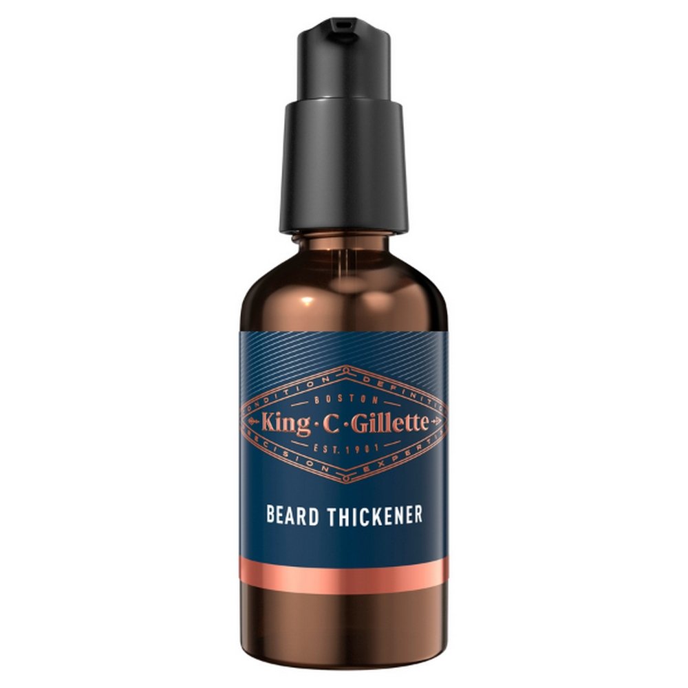 Gillette King C Beard Thickener Vitamin B Complex Ορός Ενίσχυσης Πυκνότητας για τα Γένια με Βιταμίνη Β & Καφεΐνη, 50ml