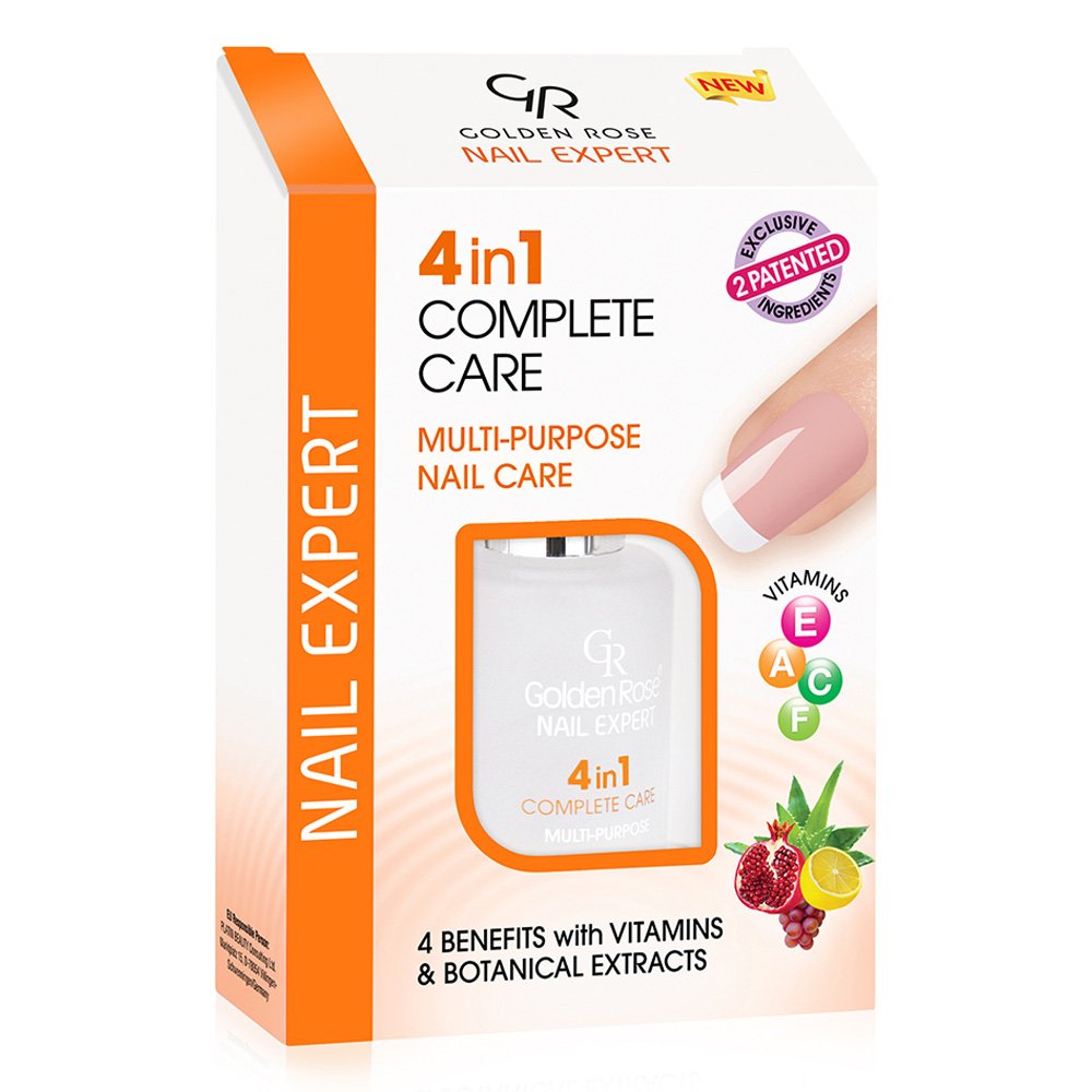 Golden Rose Nail Expert 4 in 1 Complete Care, 1τμχ