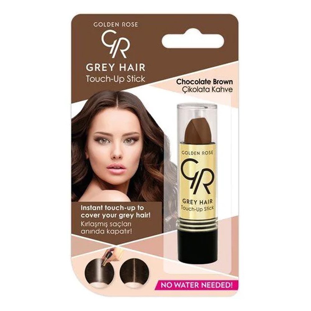 Golden Rose Gray Hair Touch-Up Stick 08 Chocolate Brown, 5.2g