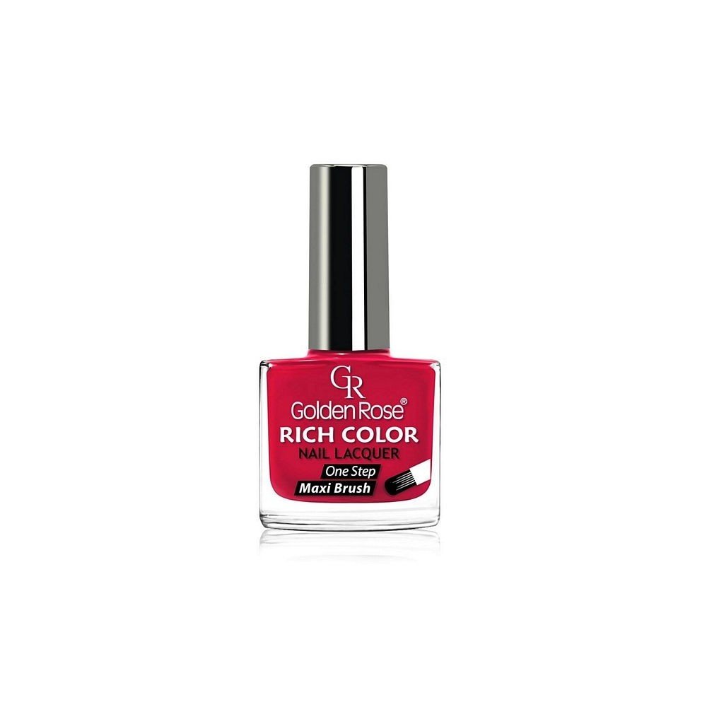 Golden Rose Rich Color Nail Lacquer, Κόκκινο Αραιό 21 10.5ml