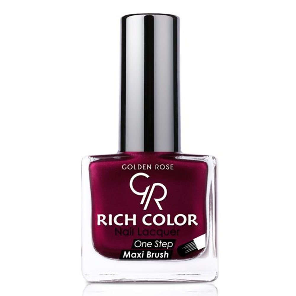 Golden Rose Βερνίκι Νυχιών Rich Color Nail Lacquer 22 Disco Red, 10,5ml