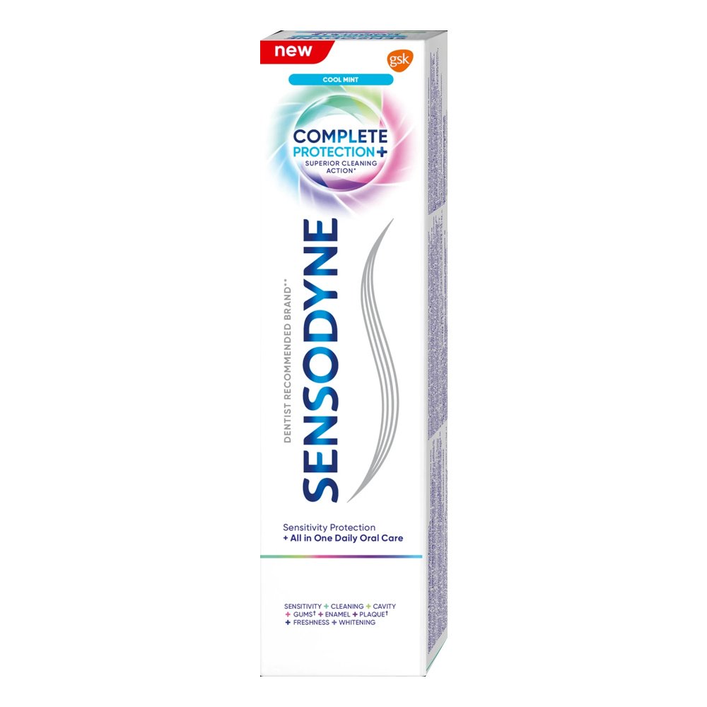  Sensodyne Complete Protection Οδοντόκρεμα για Καθημερινή Χρήση, 75ml
