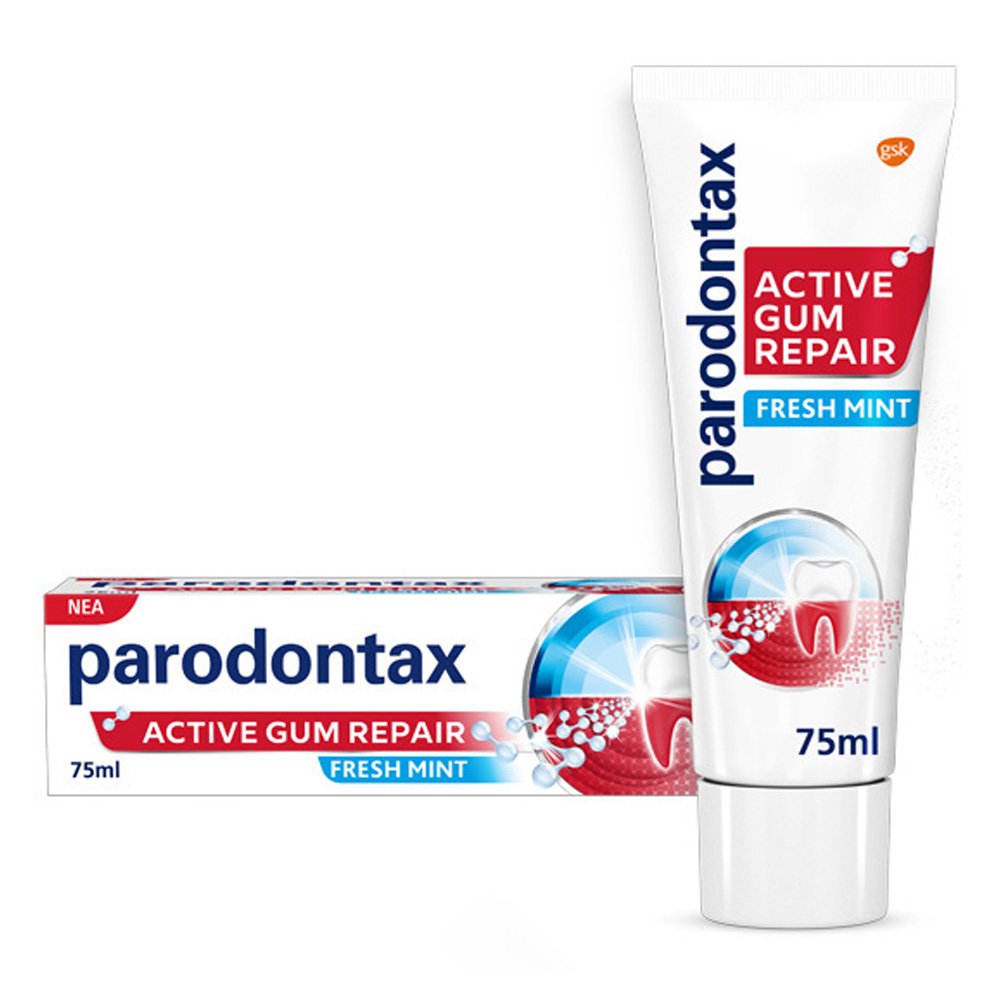 Parodontax Active Gum Repair Fresh Mint Οδοντόκρεμα για Ευαίσθητα Ούλα, 75ml