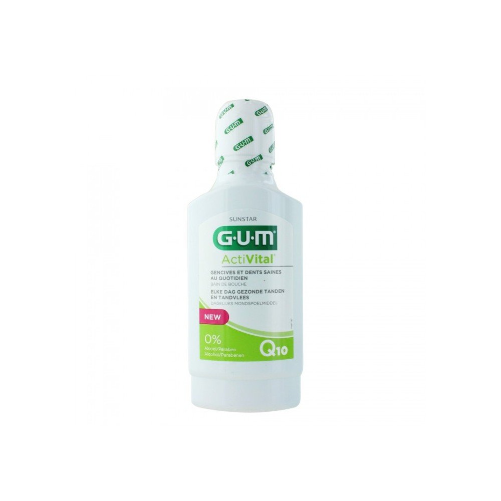 Gum 6061 ActiVital Q10 Στοματικό Διάλυμα 300ml